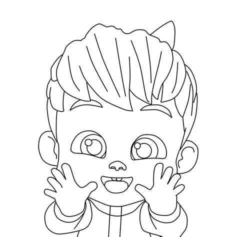 Some drawings are also customizable with an age or a year. . Bebefinn coloring pages